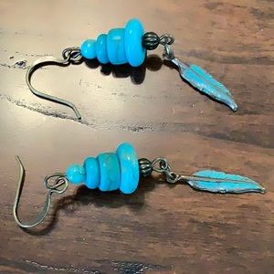Turquoise Earrings.
